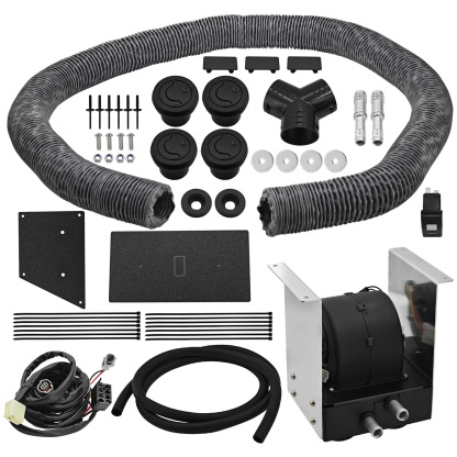 Cab Heater Kit With Defrost Fits for Honda Pioneer 1000-3/Pioneer 1000-5 2016-2025 18,000 BTU Heater