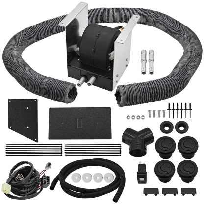 Cab Heater Kit With Defrost Fits for Honda Pioneer 1000-3/Pioneer 1000-5 2016-2025 18,000 BTU Heater