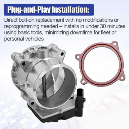 Throttle Body for Ram 2500/3500/4500/5500 6.7L 2010-2024 68253198AA