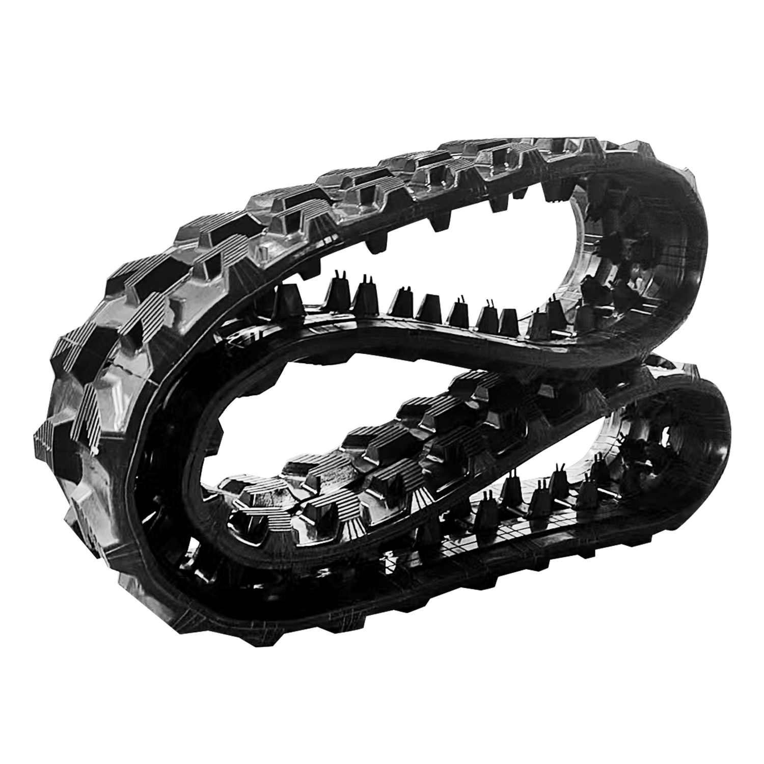 Heavy Duty Rubber Track for Mini Skid Steer Excavator | Compatible with AGT CBT23 and CRT23, Fits for Hitachi, Fits for Vermeer, Fits for Yanmar, Replace# AGT-CBT23LD CBT23LD