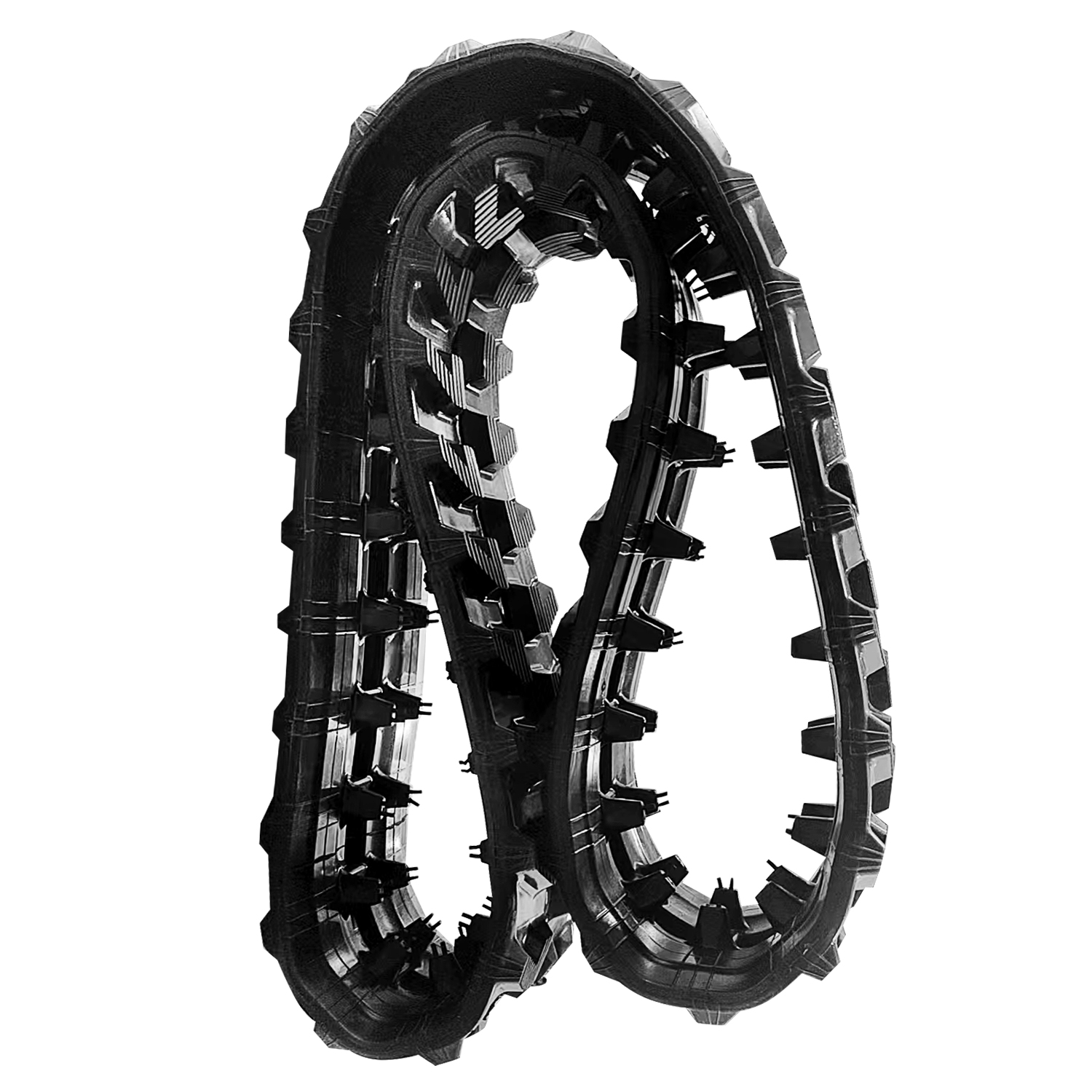 Heavy Duty Rubber Track for Mini Skid Steer Excavator | Compatible with AGT CBT23 and CRT23, Fits for Hitachi, Fits for Vermeer, Fits for Yanmar, Replace# AGT-CBT23LD CBT23LD