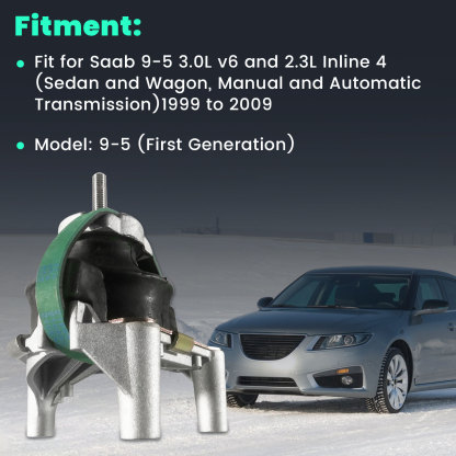 Rear Engine Mount Fits for Saab 9-5 1999-2009