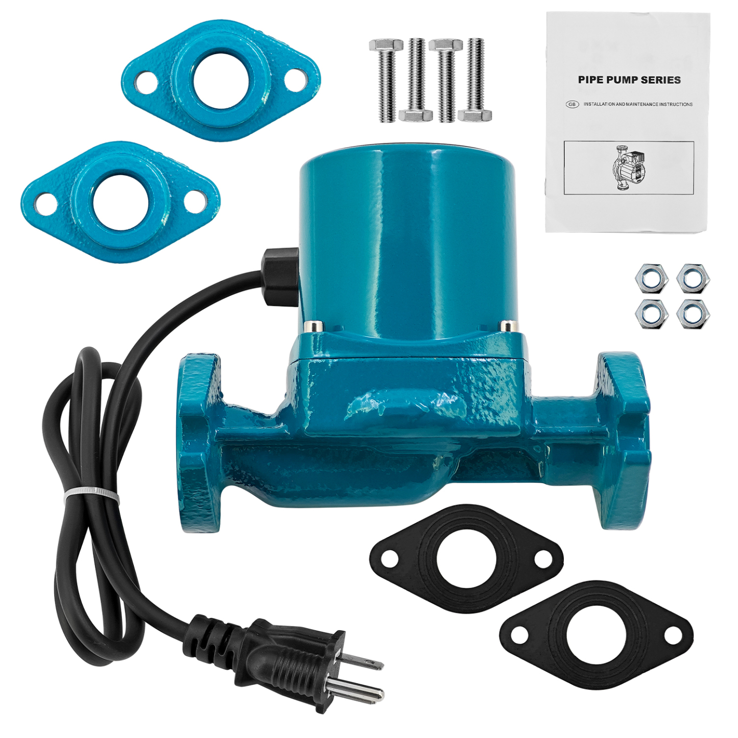 Cast Iron Circulator Pump 1/8HP 115 V Single Phase Circulating Pump 0014F1