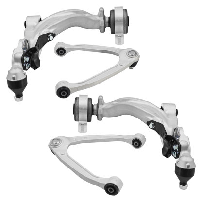 Front Lower & Upper Control Arm Kit for Infiniti M56/M37 2011-2013, M35h 2012-2013, Q70/Q70L 2015-2019 RWD