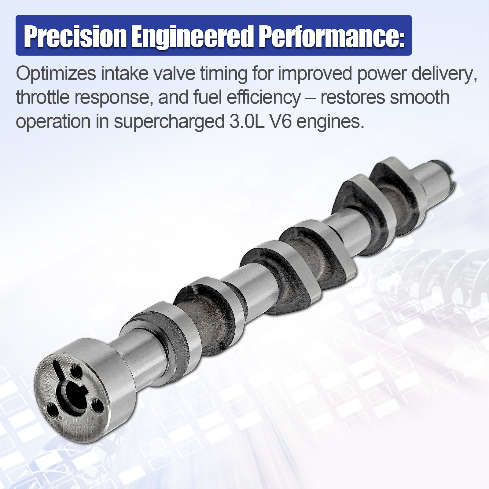 Left Intake Camshaft Fit for Range Rover 2014-2019, Discovery/LR4 2014-2020, Fit for Jaguar 2014-2020 3.0L V6 AJ126 306PS Engine