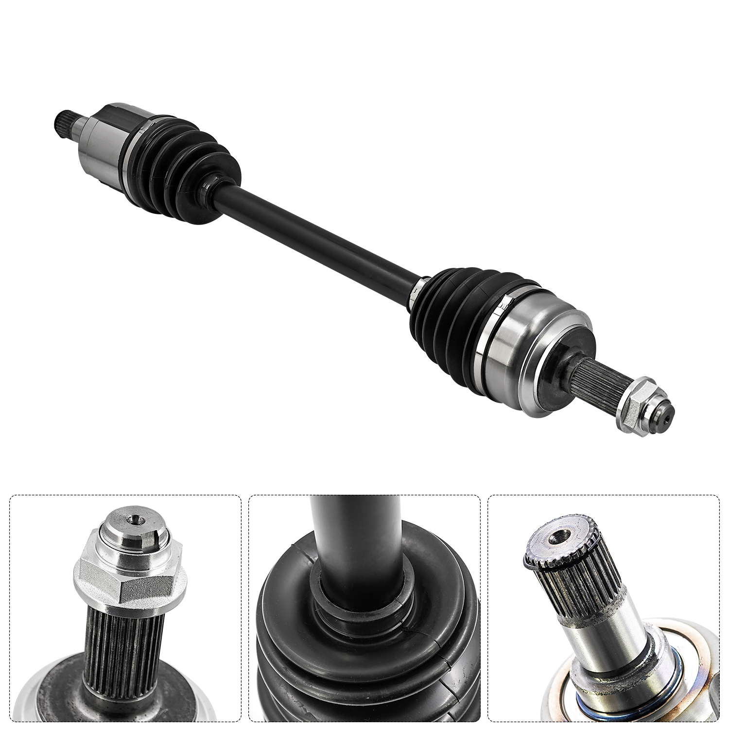 Front Left CV Axle Shaft Assembly 1.5L for Honda CR-V Hybrid 2023-2026 L4 -Driver Side 