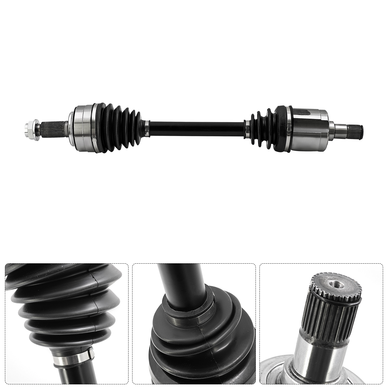 Front Left CV Axle Shaft Assembly 2.0L Fits for Honda CR-V Hybrid 2023-2026 L4 Driver Side 