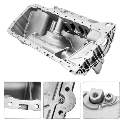3.0L Engine Oil Pan Fits for BMW X3 X4 335i 435i xDrive M235i xDrive F30 F32 