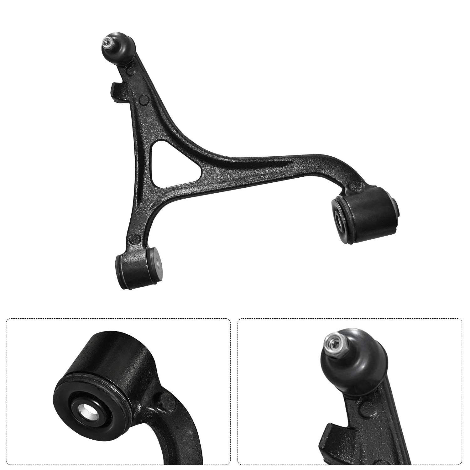 Front Left & Right Lower Control Arm with Ball Joint Fit for Mercedes Benz C240 C320 2003-2005 C280 C350 2006-2007