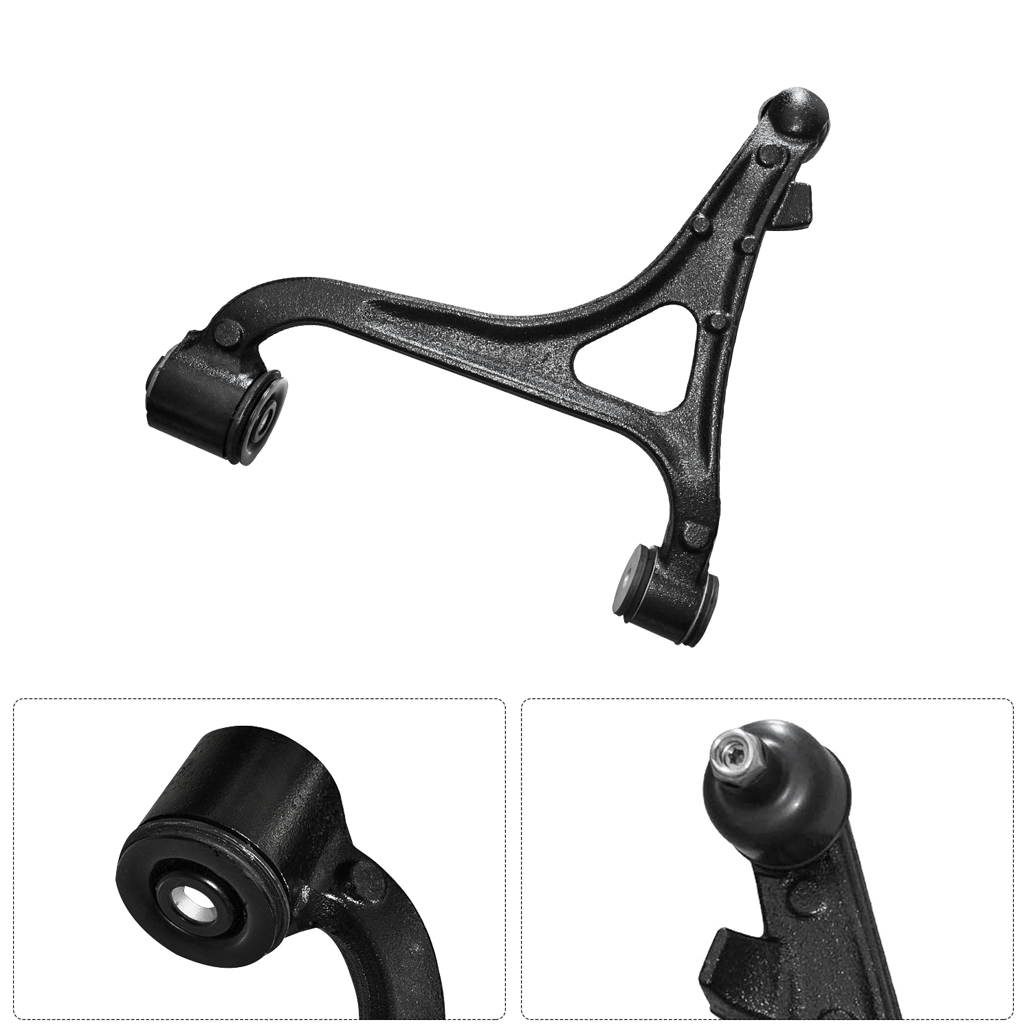 Front Left & Right Lower Control Arm with Ball Joint Fit for Mercedes Benz C240 C320 2003-2005 C280 C350 2006-2007
