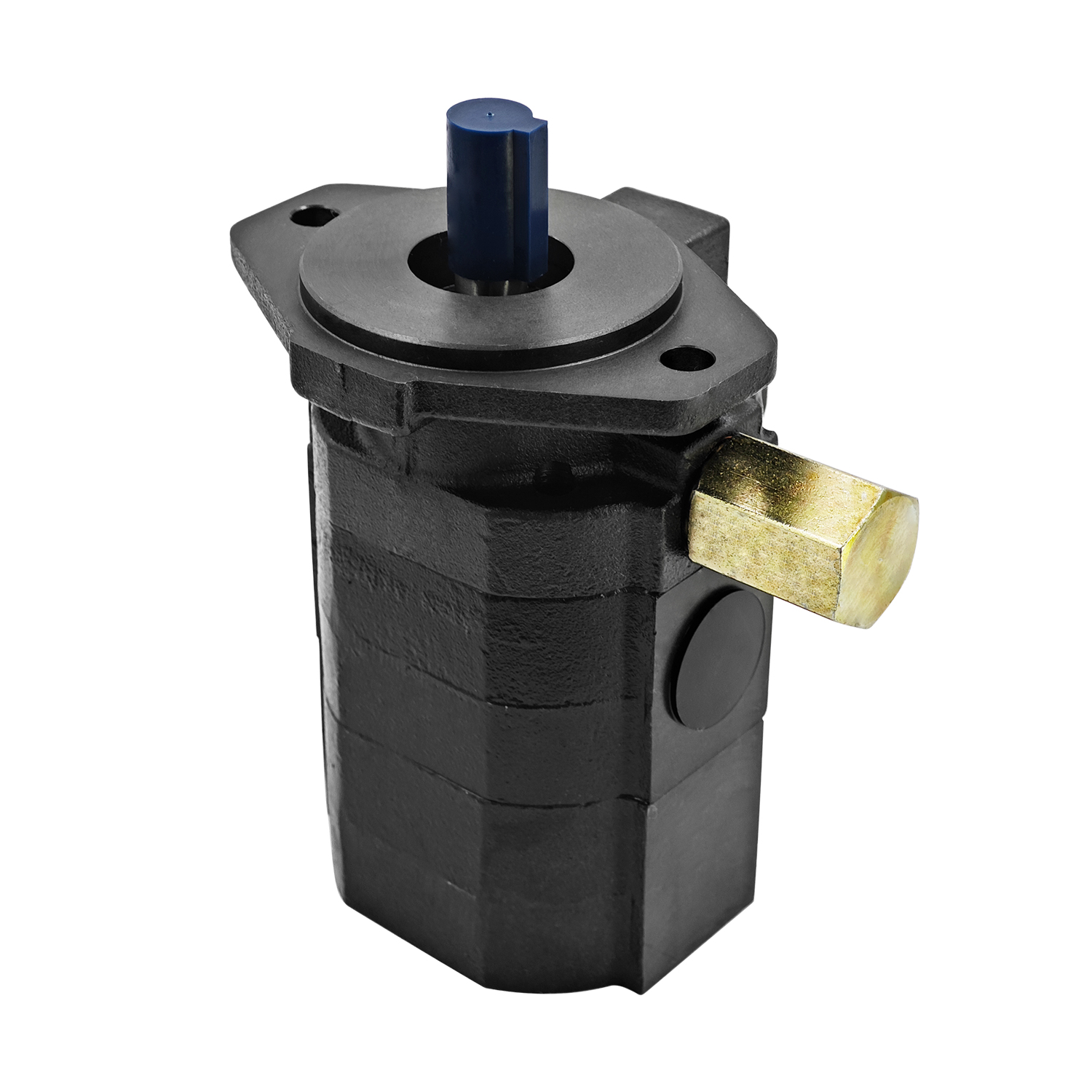28 GPM 2-Stage Hydraulic Log Splitter Pump 4000 RPM & PSI Max Hydraulic Pump 5/8" Shaft SAE Mount Cast Iron Body Wood Splitter Pump