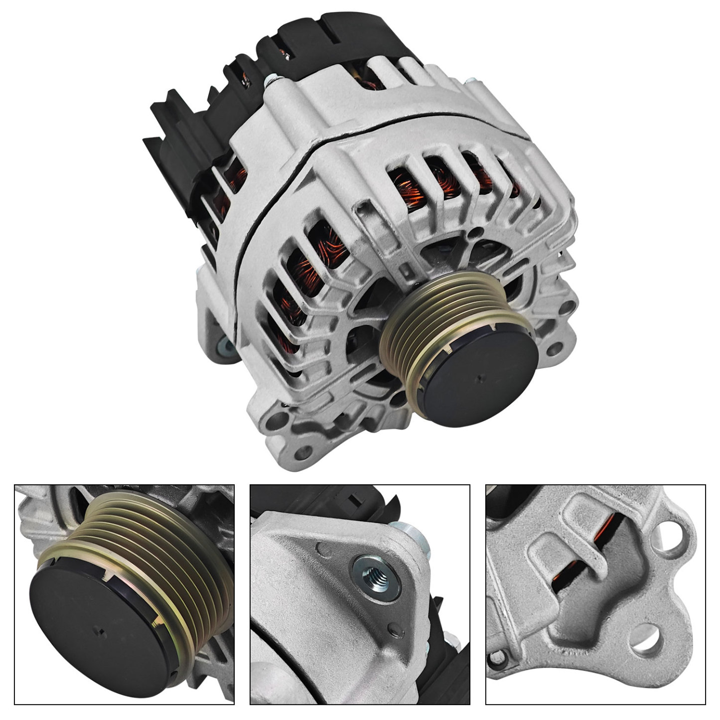 Alternator Compatible with Audi Q7 3.0L Diesel TDI Premium 2013-2015