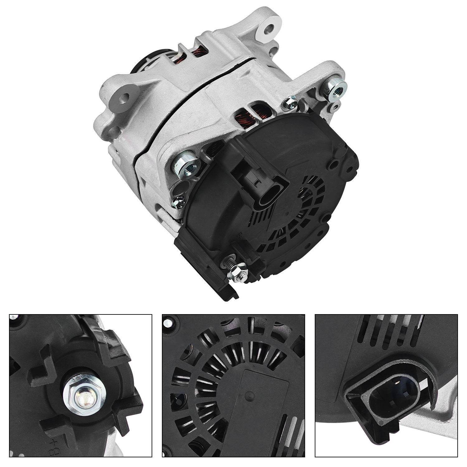 Alternator Compatible with Audi Q7 3.0L Diesel TDI Premium 2013-2015