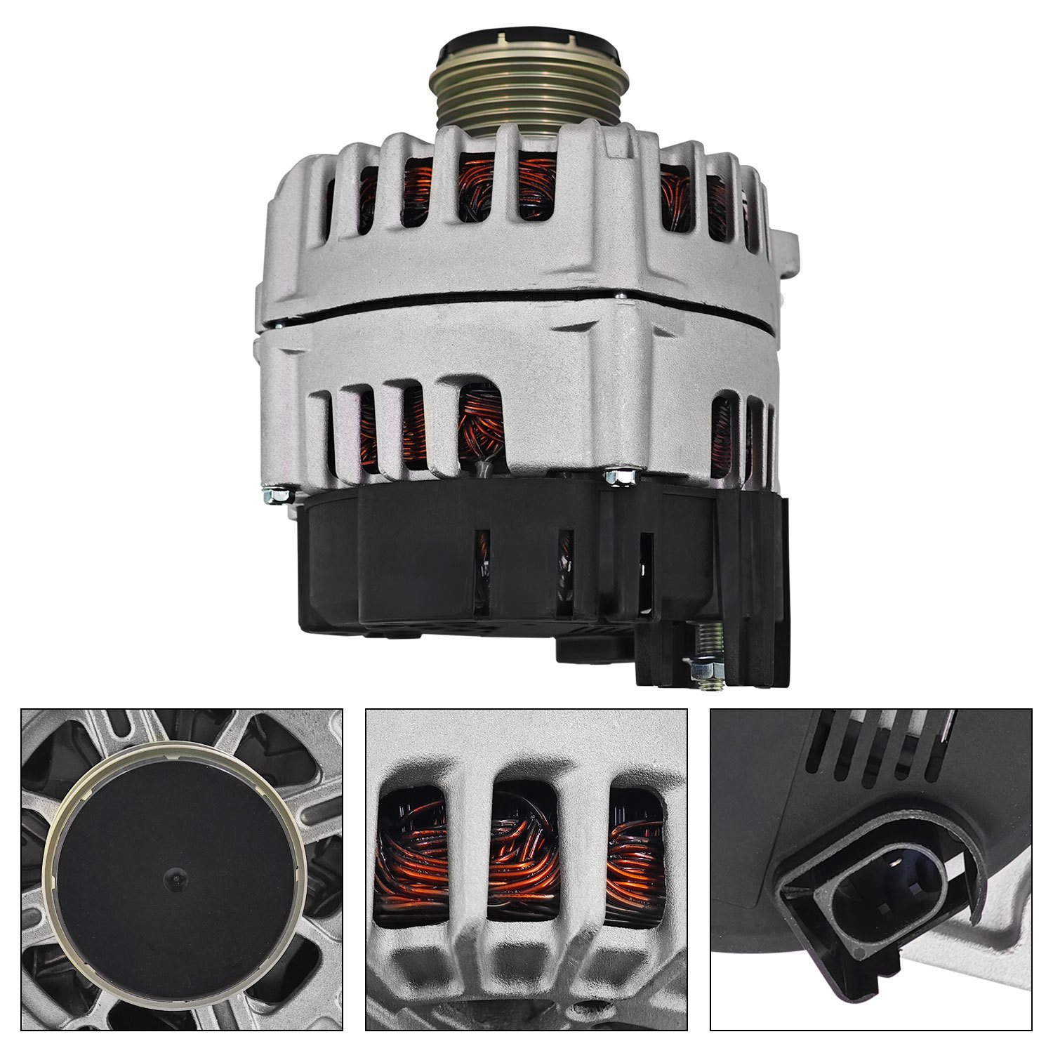Alternator Compatible with Audi Q7 3.0L Diesel TDI Premium 2013-2015
