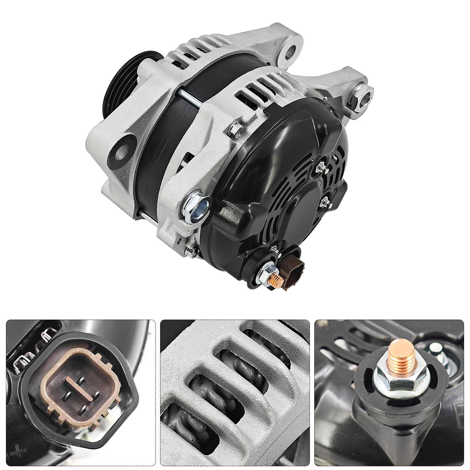 12V 160 Amp Alternator for Hyundai Genesis Sedan 3.8L 2009-2014