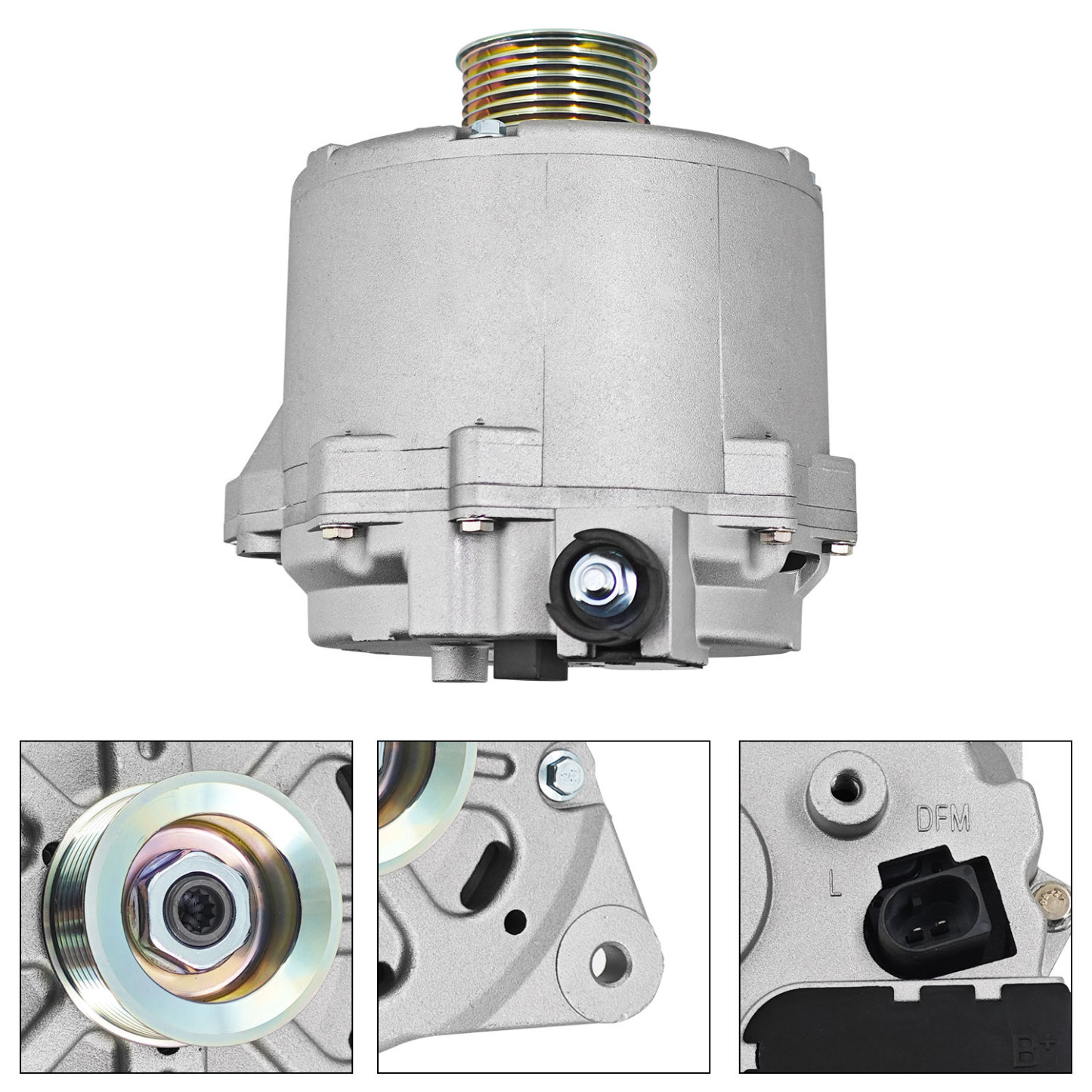 Water Cooled Alternator 12 Volts 190 Amps New for Bentley 2003-2012 Continental Flying Spur/GT/GTC/Supersports 6.0L 12W