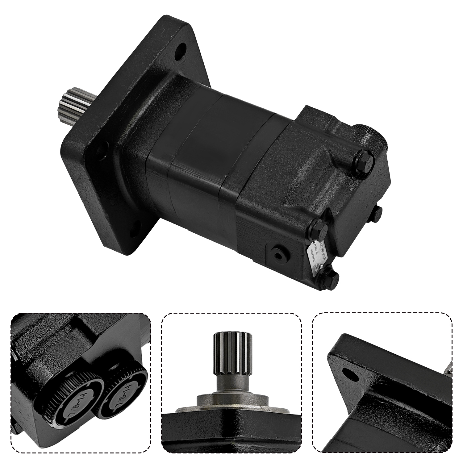 Hydraulic Drive Motor Fits for Danfoss Char-Lynn 4KC Series for Bobcat 463 #1670005001