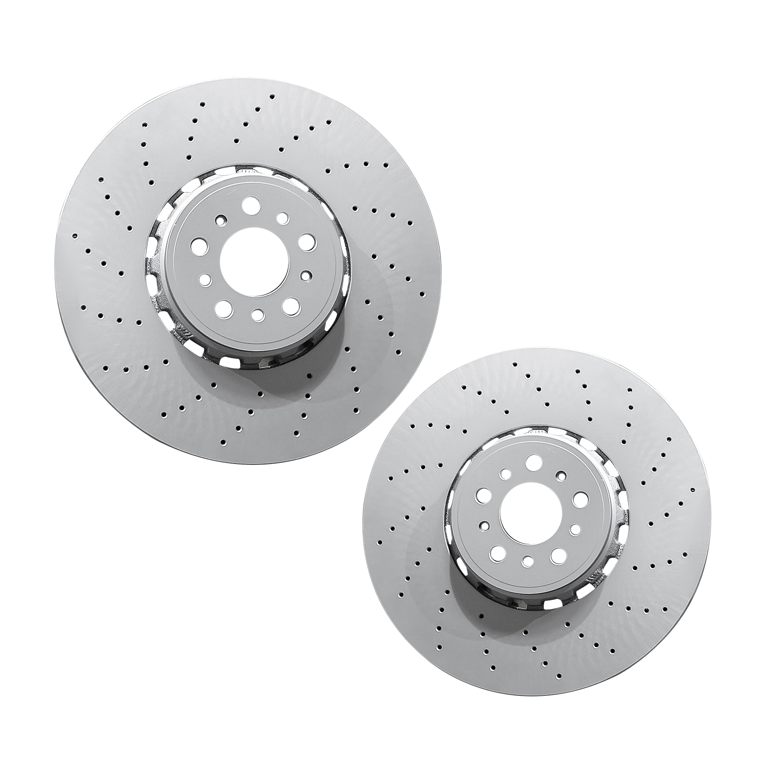 Pair Set 2 395mm Front Left and Right Brake Disc Rotors | For BMW F97 X3 F98 X4 F95 X5 F96 X6
