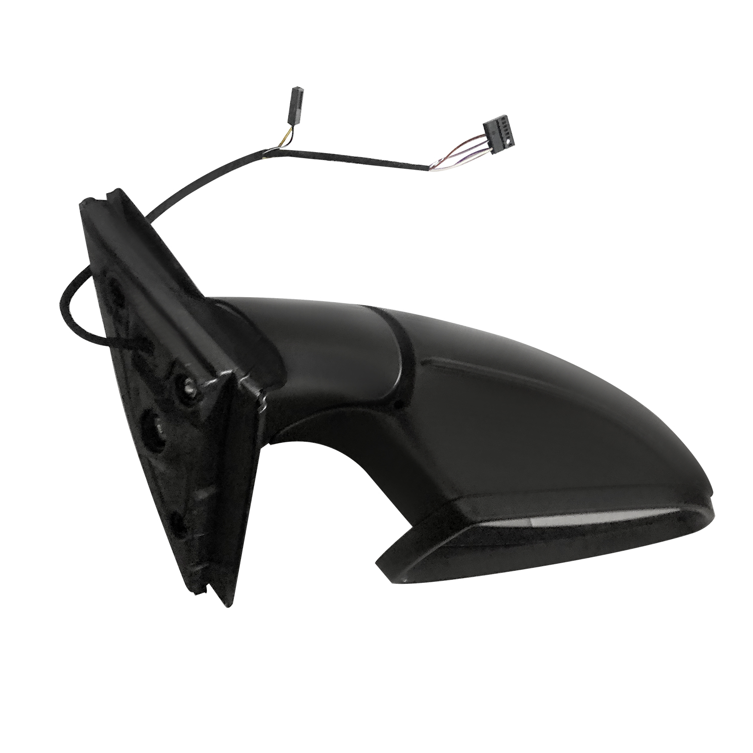 White Left Driver Side Power Mirror Fits for Volkswagen Jetta 2019-2023 w/Blind Spot Detection, Power Heated