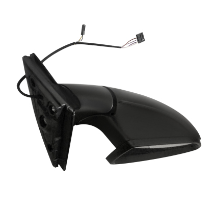 White Left Driver Side Power Mirror Fits for Volkswagen Jetta 2019-2023 w/Blind Spot Detection, Power Heated