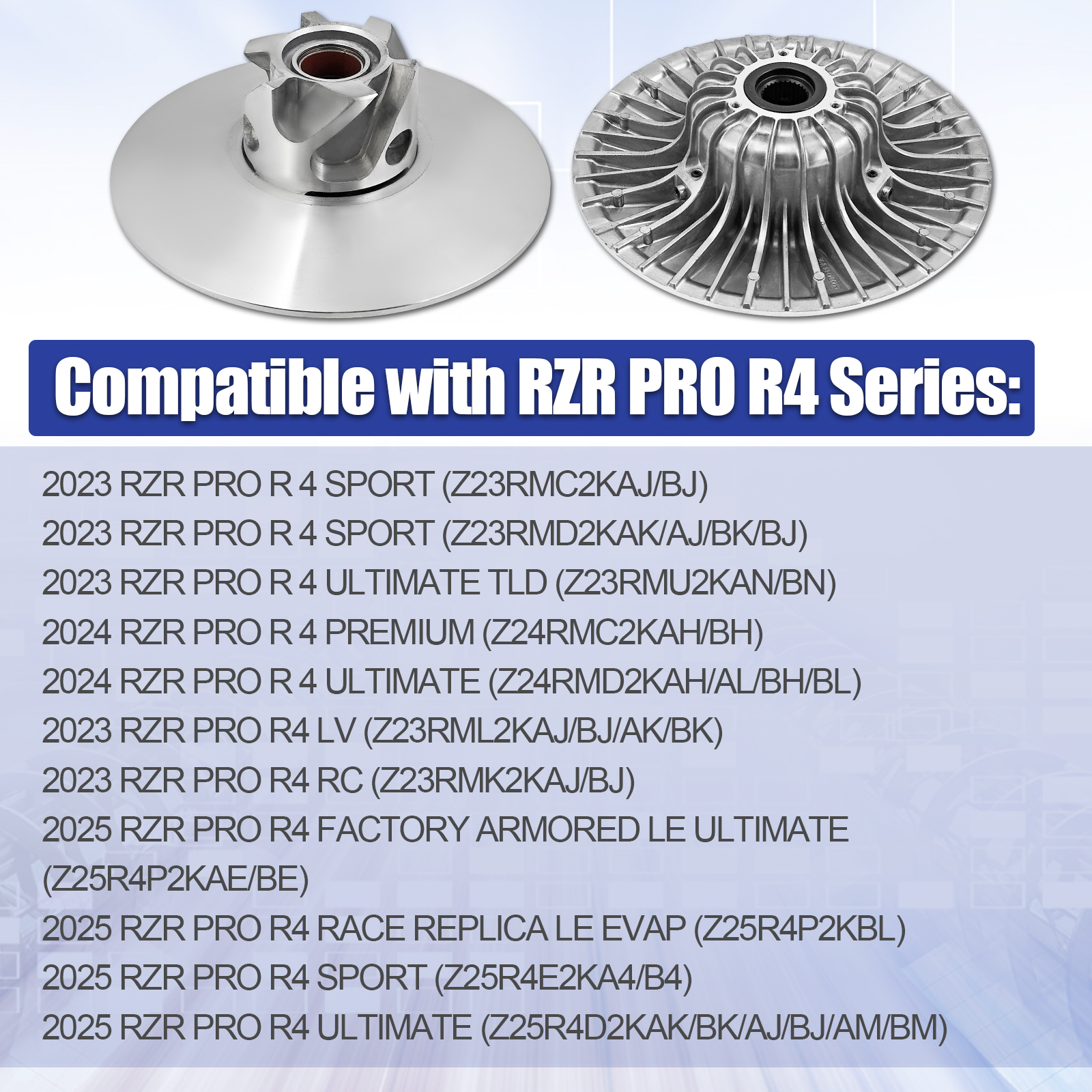 Secondary Driven Clutch Fits for Polaris RZR PRO R/PRO R4 2023-2025 #1323570 