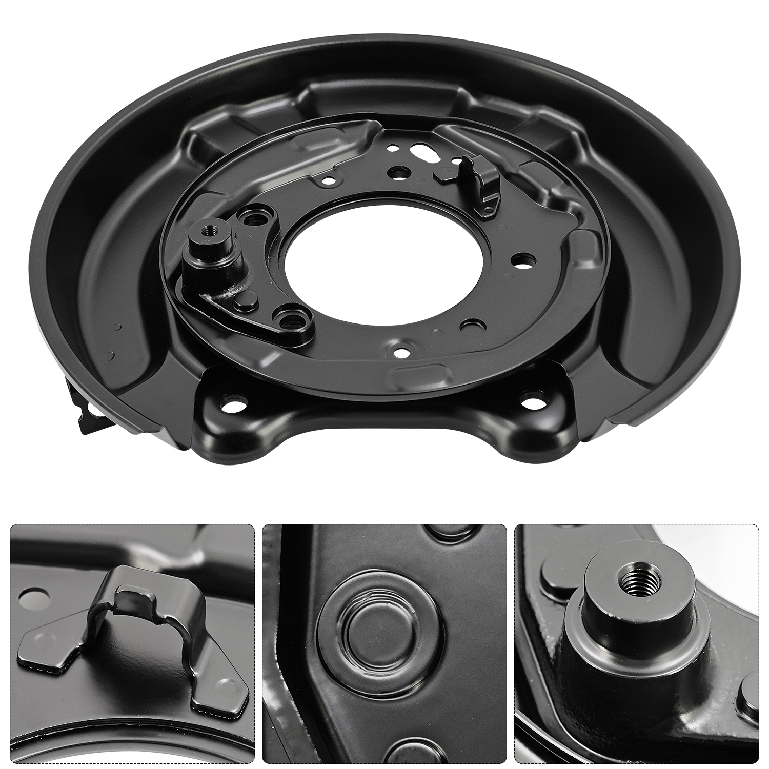 Parking Brake Plate Right & Left Set Fits for Toyota 4Runner 4.0L 2003-2024 for FJ Cruiser 4.0L 2007-2014
