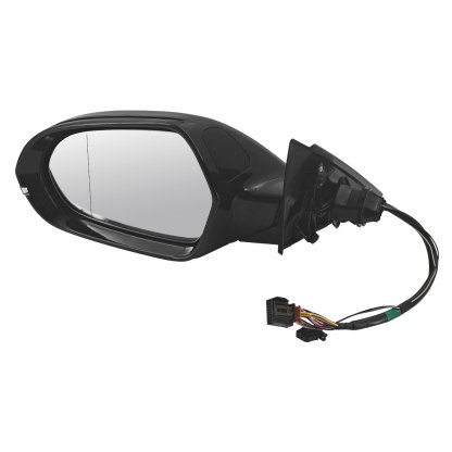 16 PINS Left Driver Side Power Mirror Fits for Audi A6 S6 2013-2018, A6/A6 Quattro 2012 With LCA, Power Folding, Glass Heated, Turn Signal Light, Memory Function