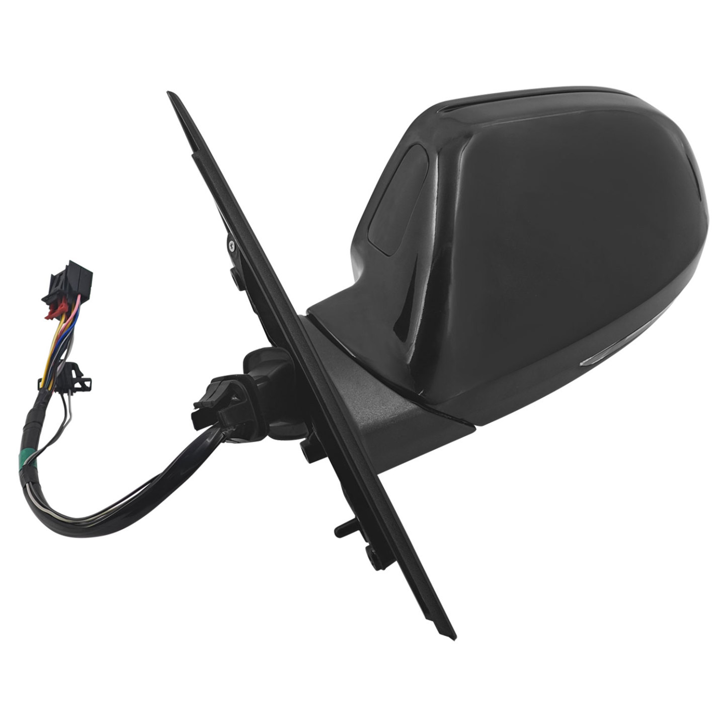 16 PINS Left Driver Side Power Mirror Fits for Audi A6 S6 2013-2018, A6/A6 Quattro 2012 With LCA, Power Folding, Glass Heated, Turn Signal Light, Memory Function