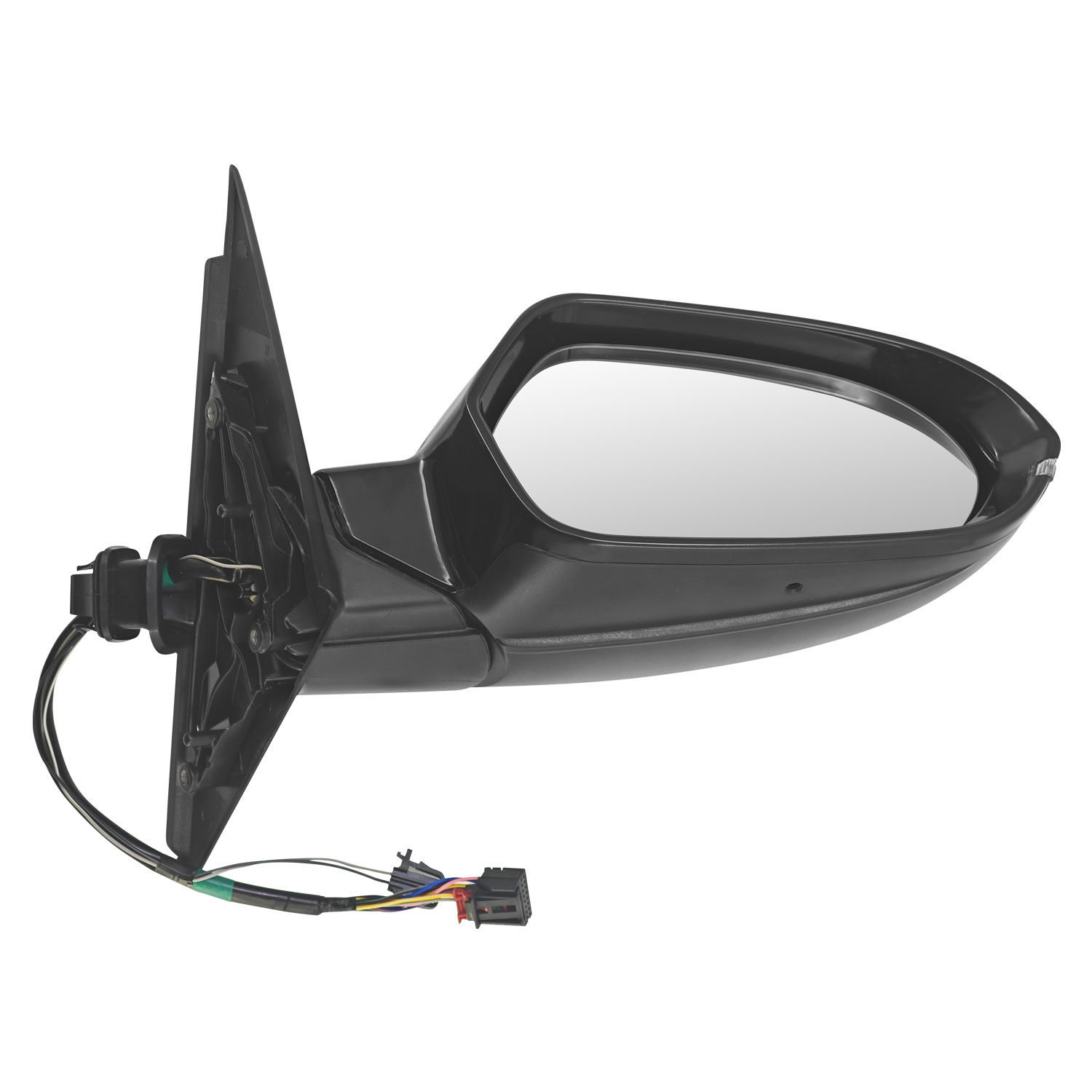 16 PINS Right Passenger Side Power Mirror Fits for Audi A6 S6 2013-2018, A6/A6 Quattro 2012 With LCA, Power Folding, Glass Heated, Turn Signal Light, Memory Function