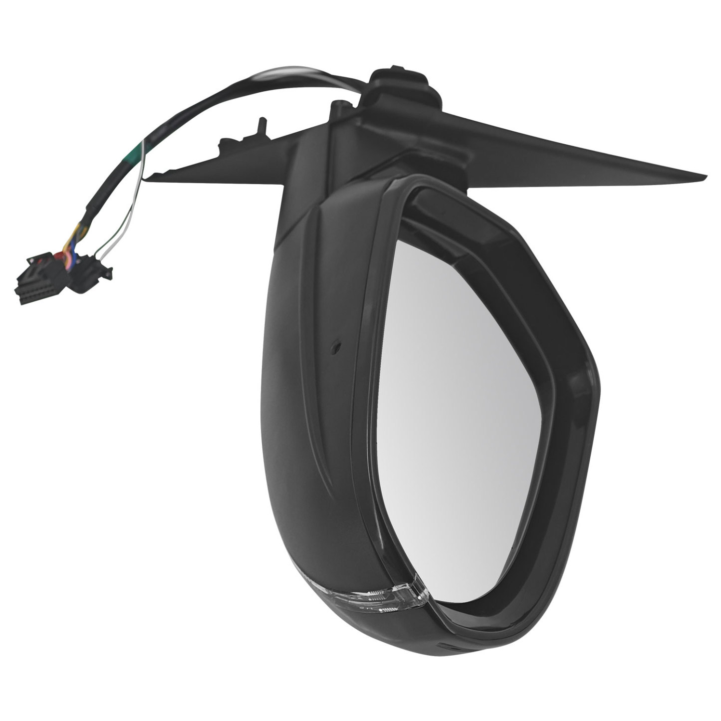 16 PINS Right Passenger Side Power Mirror Fits for Audi A6 S6 2013-2018, A6/A6 Quattro 2012 With LCA, Power Folding, Glass Heated, Turn Signal Light, Memory Function