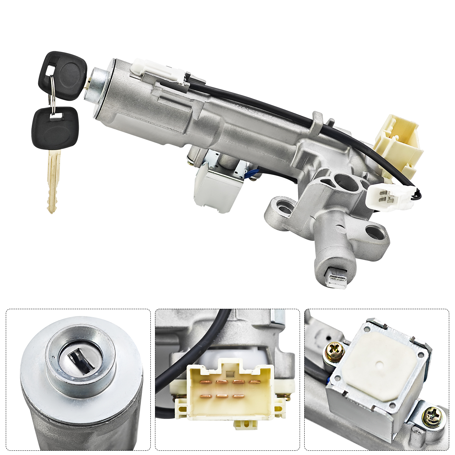 Ignition Switch Lock Cylinder Assembly Fits for Lexus RX330 3.3L 2004-2006, RX400H 3.3L 2006-2008