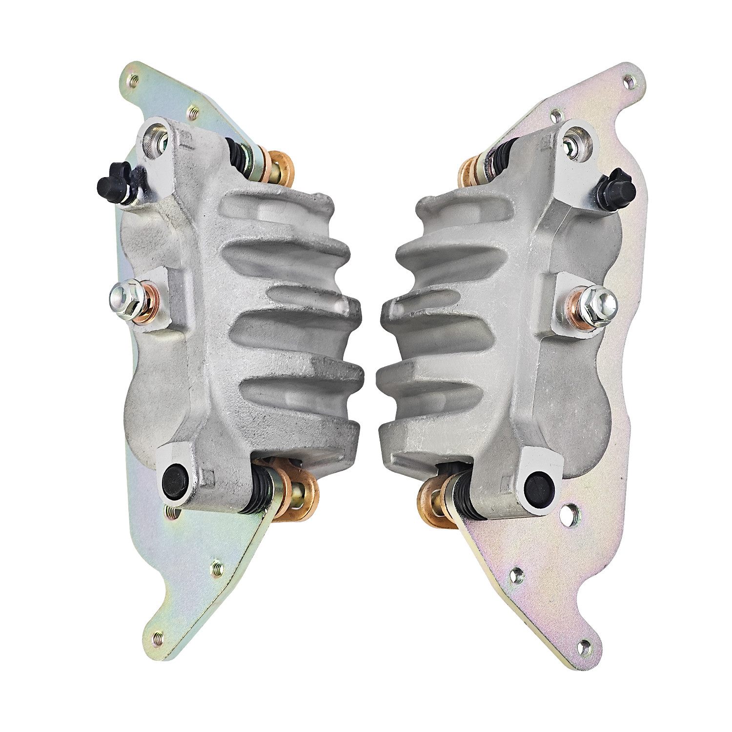 Front Left & Right Brake Caliper w/Sintered Pads Fits for Polaris SxS RZR-Turbo RZR-PRO-XP General-XP-4-1000 2016-2022