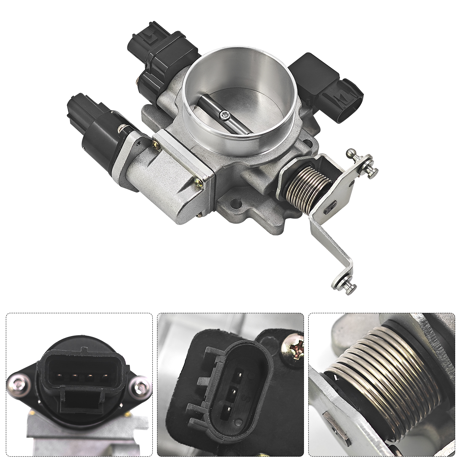 Throttle Body Valve Fits for Jeep Wrangler TJ 4.0L 2002-2003 for Grand Cherokee 4.0L 2002-2004 #53013290AC