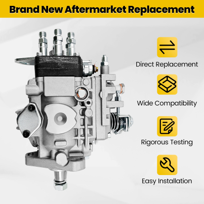 VE6 Fuel Injection Pump Compatible with Cummins 6BT 5.9L Engine #3916947 