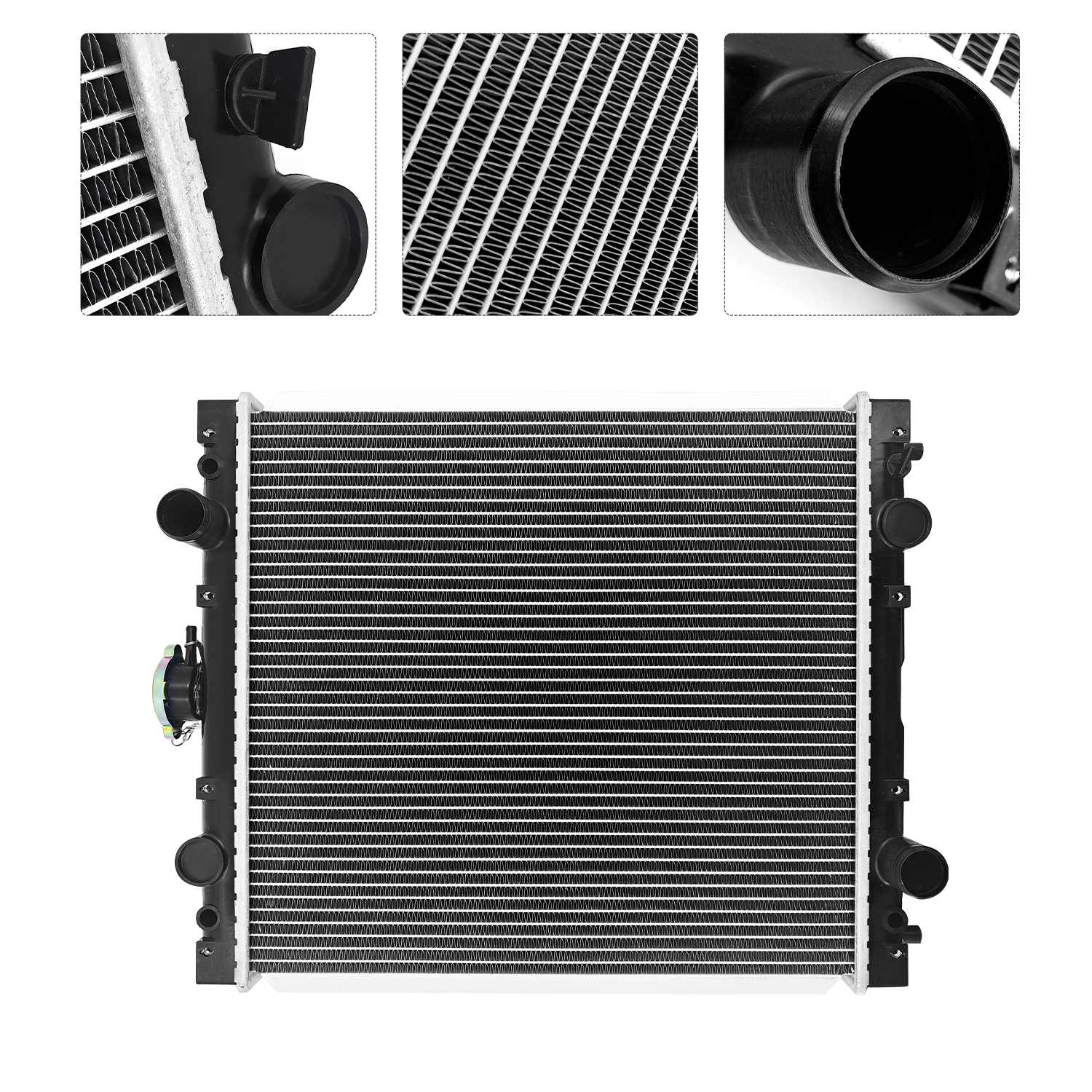 Radiator Fits for John Deere 312GR 313 314G 315 Skid Steer 4120 4320 4520 4720 Tractor 7200A 7400 7500A 7700A 8000A 8700A 8800A 9009A Turf Mower CT315 Compact Track Loader