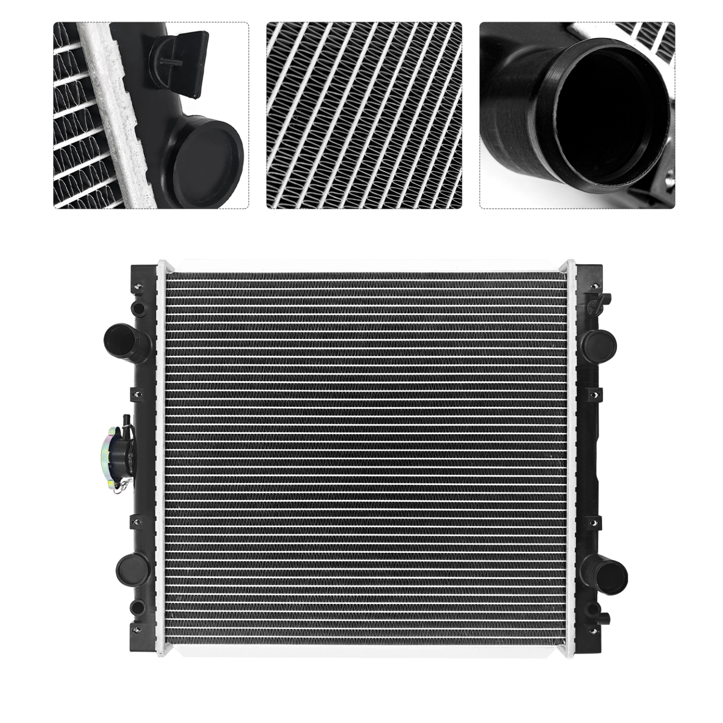 Radiator Fits for John Deere 312GR 313 314G 315 Skid Steer 4120 4320 4520 4720 Tractor 7200A 7400 7500A 7700A 8000A 8700A 8800A 9009A Turf Mower CT315 Compact Track Loader