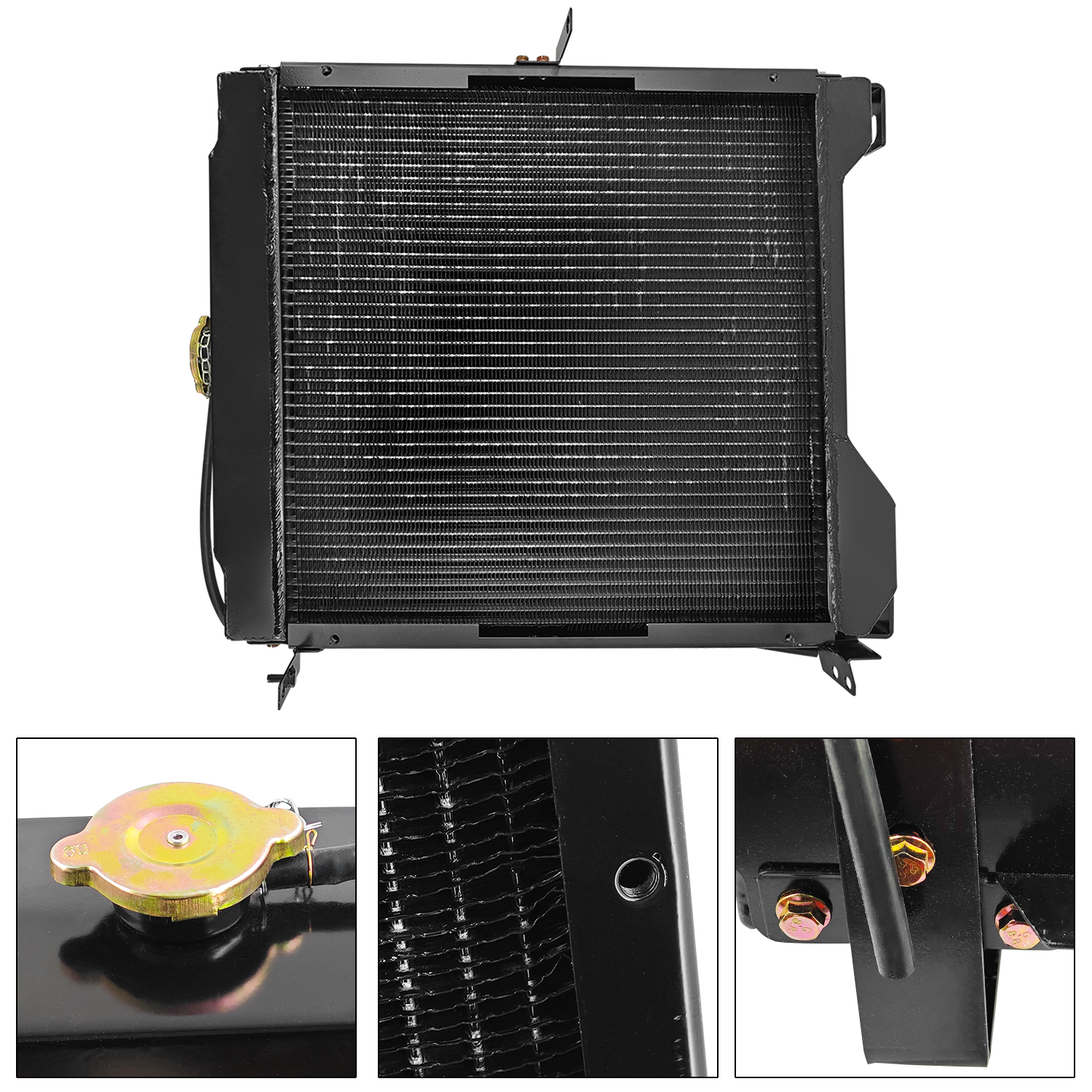 Radiator Fits for Case 75XT 85XT 90XT 95XT 75XT 85XT 90XT 95XT Skid Steer Loaders #237991A2