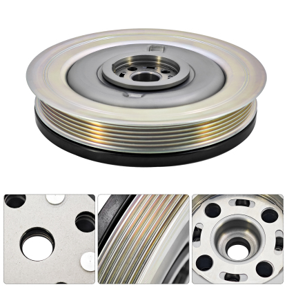 Engine Crankshaft Pulley Fits for Volvo S60 XC60 S90 XC90 V60 V90