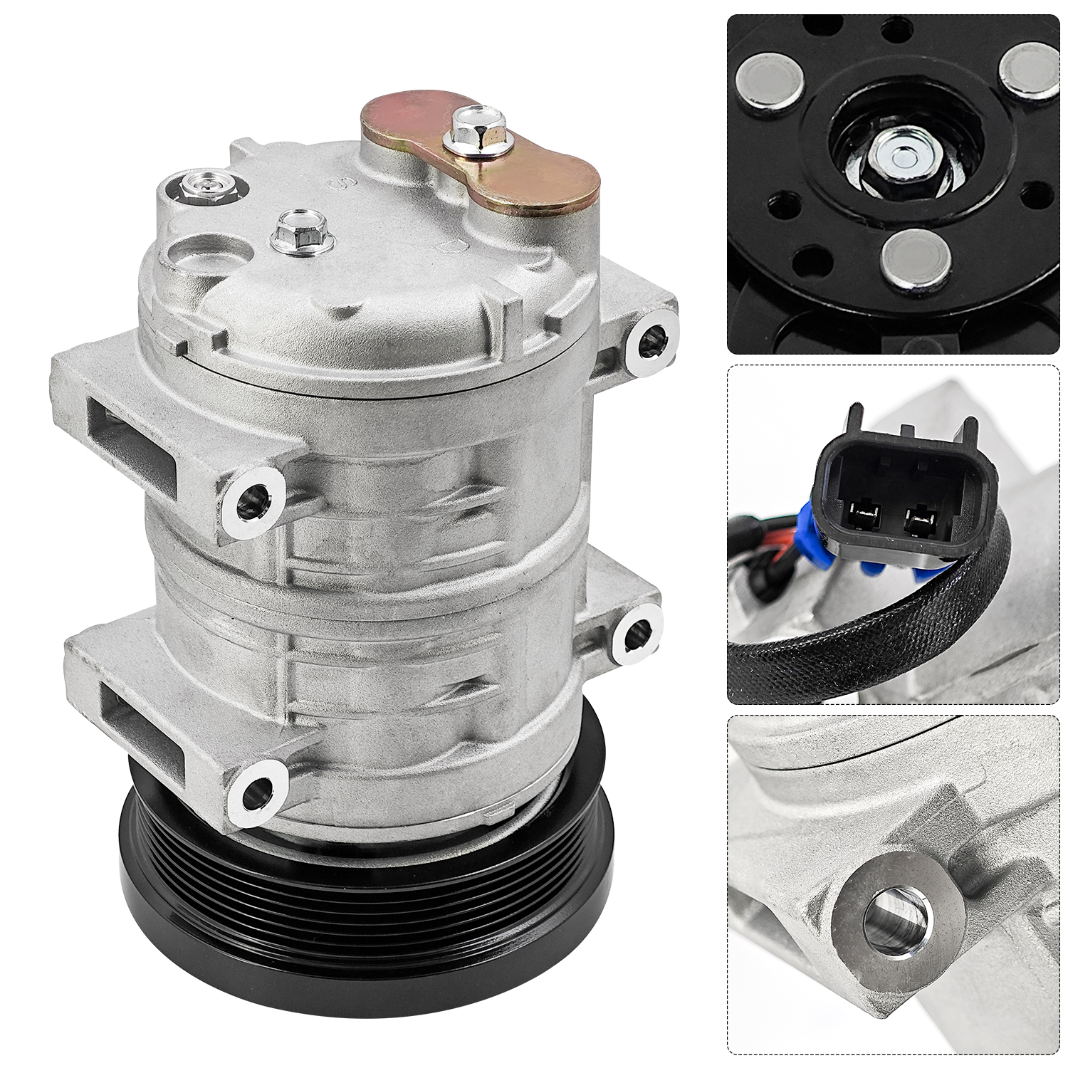 TM-21HX AC Compressor Compatible with Freightliner 435-67256 18