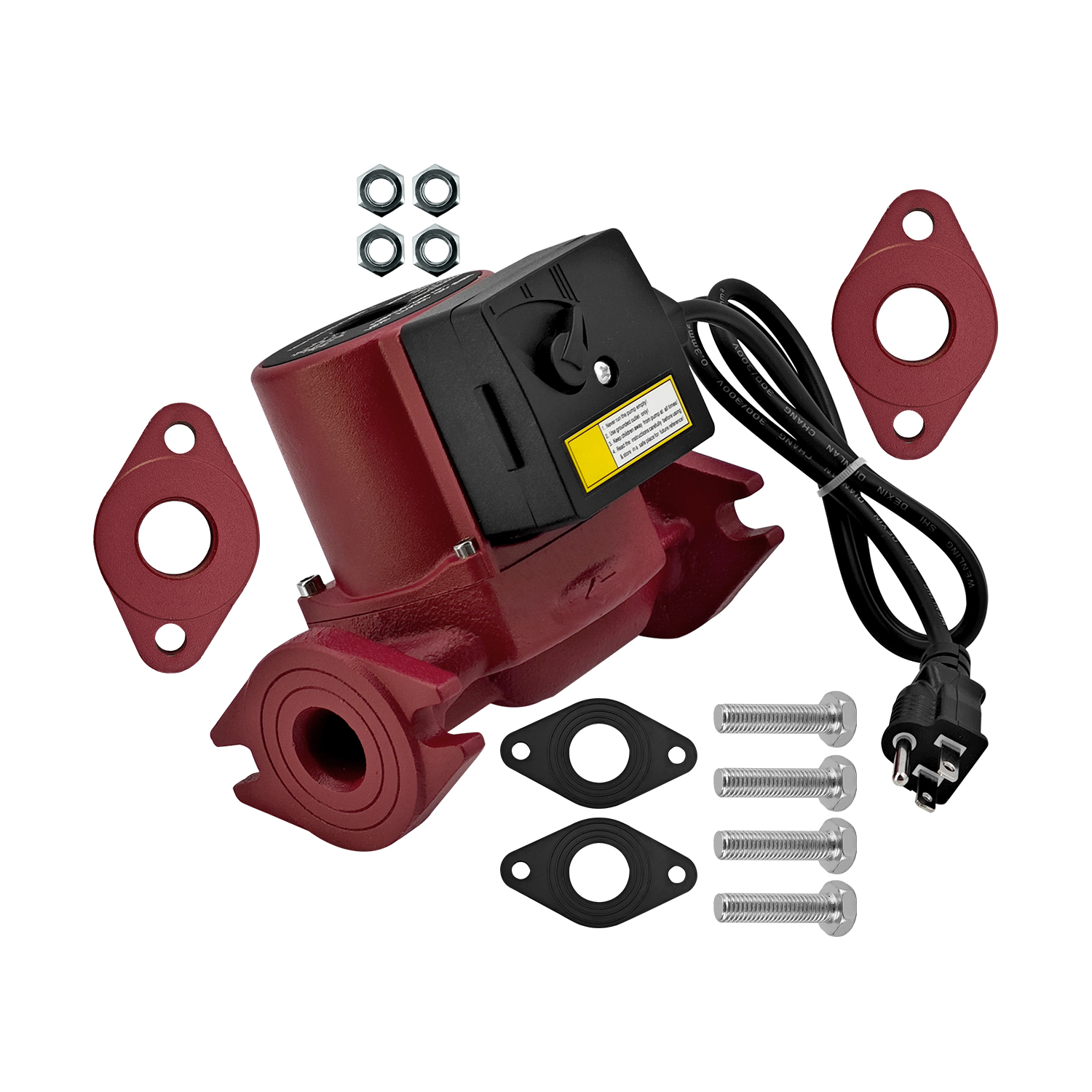 NRF-25 Circulator Pump for Bell & Gossett NRF-25 Hot Water, 3-Speed Cast Iron Flanged 115V 125W 1/6 HP