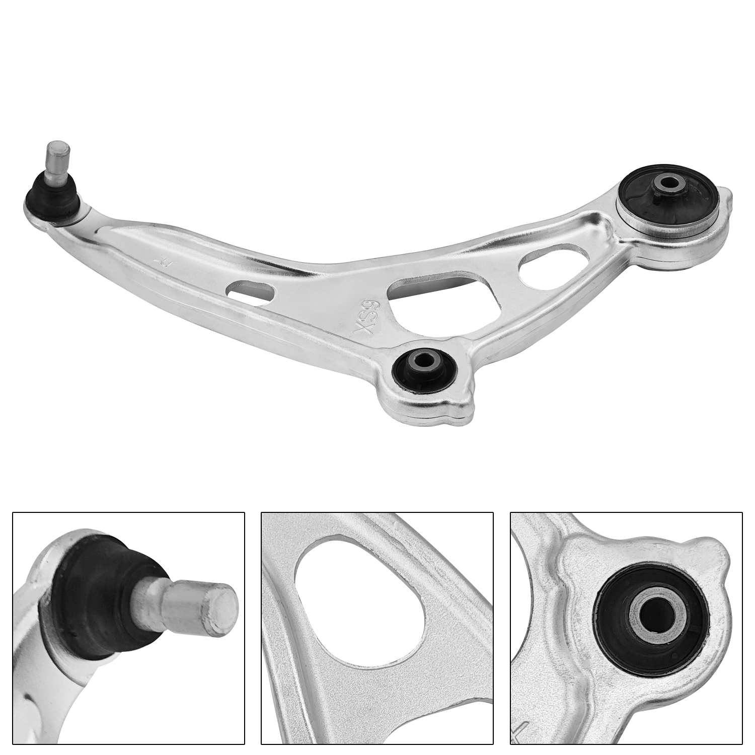 Front Left & Right Side Lower Control Arm w/Ball Joint Aluminum Fit for Nissan Pathfinder 2022-2025 3.5L for Infiniti QX60 3.5L 