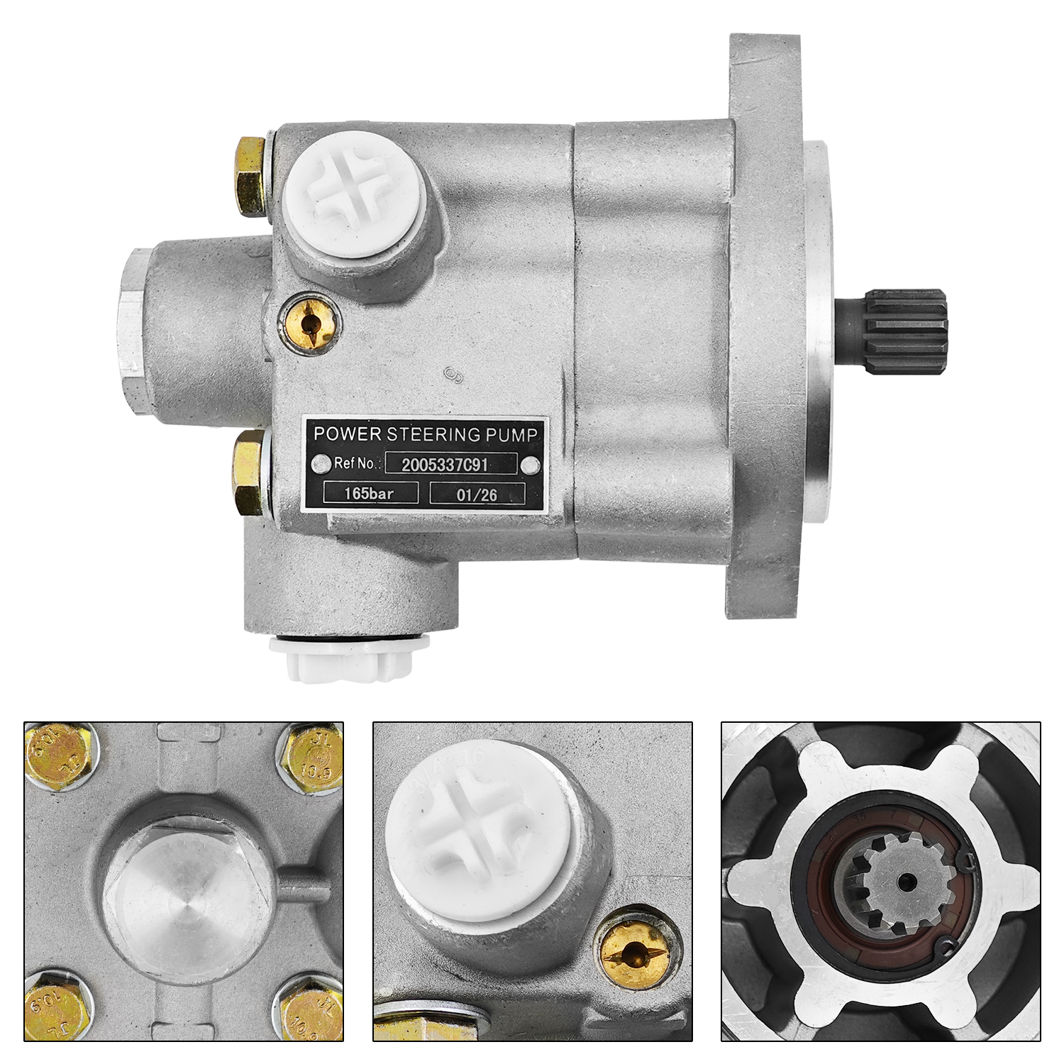 Power Steering Pump Fits for CUMMINS for CAT 3116 Engine