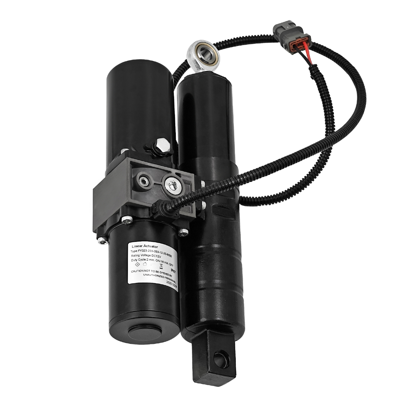 FY023 Hydraulic UTV Snow Plow System Actuator Fits for Denali Standard Pro Series UTV Plow Pushtubes SuperATV Plow Pro UTV Plow