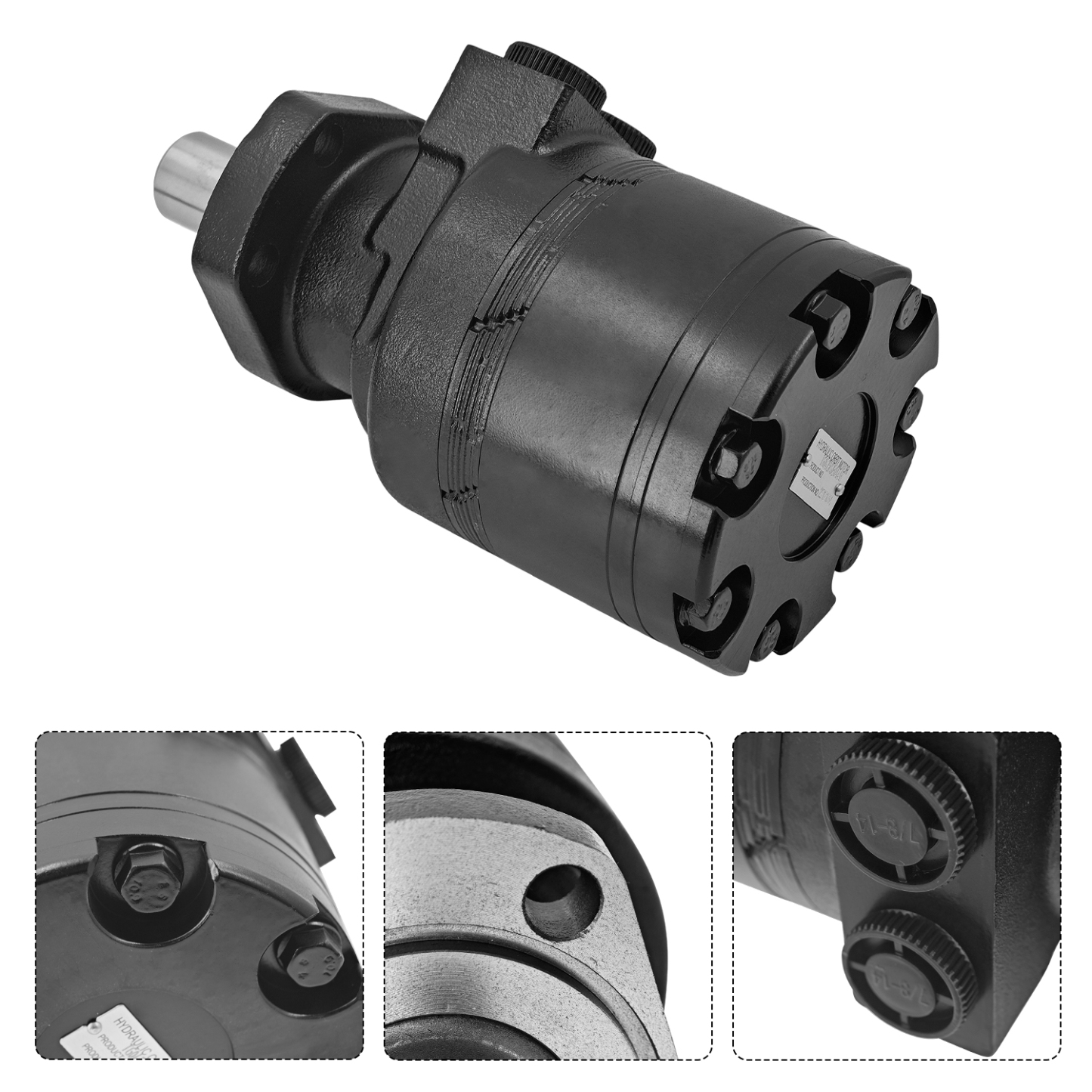 Low Speed High Torque Hydraulic Motor for Parker TG Series 29.1 cu.in 4350 PSI