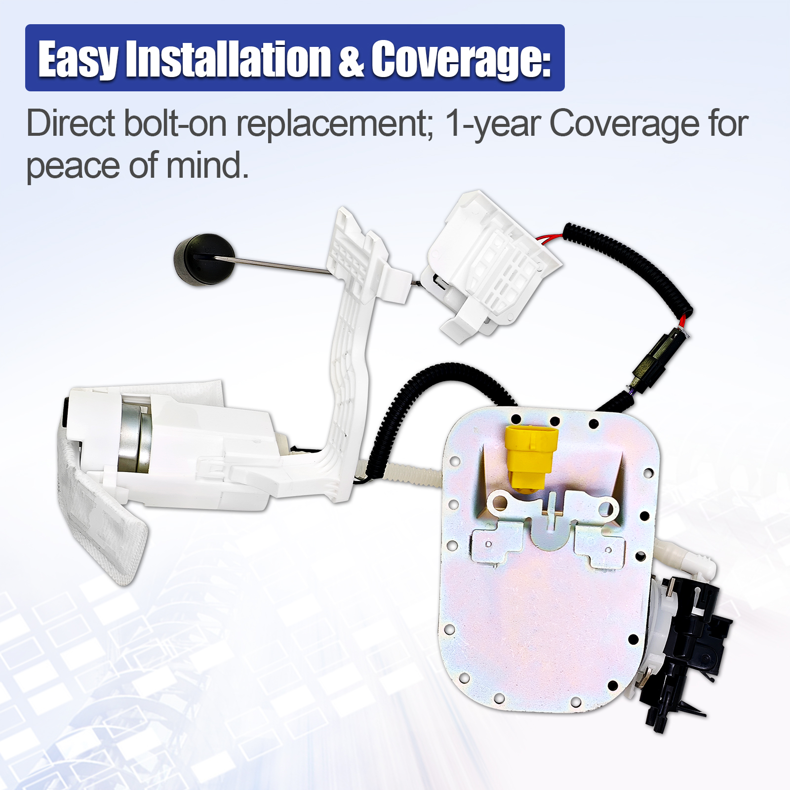 Fuel Pump Assembly Fits for Harley-Davidson Softail Slim Heritage Fat Boy Deluxe Cross Bones 2008-2017