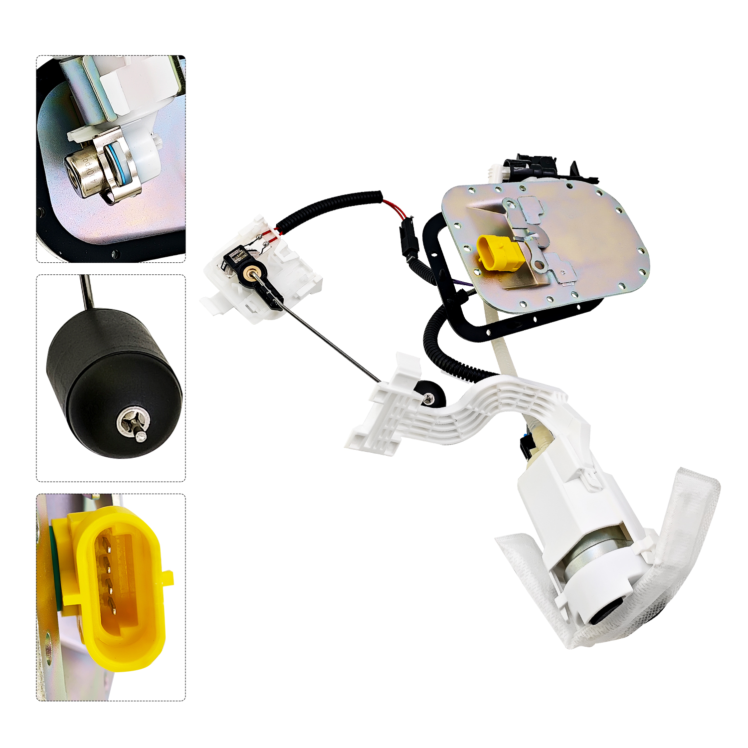 Fuel Pump Assembly Fits for Harley-Davidson Softail Slim Heritage Fat Boy Deluxe Cross Bones 2008-2017