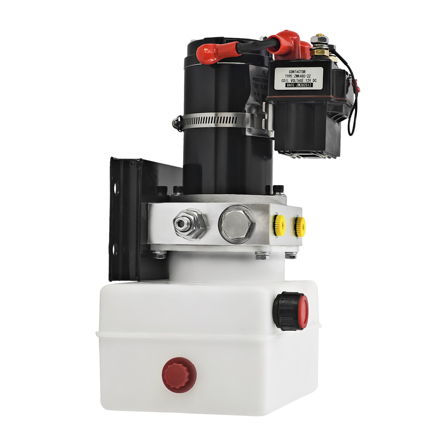 Hydraulic Power Unit with 2.7QT Pump Reservoir Kit for Lippert RV, 12VDC 0.8KW