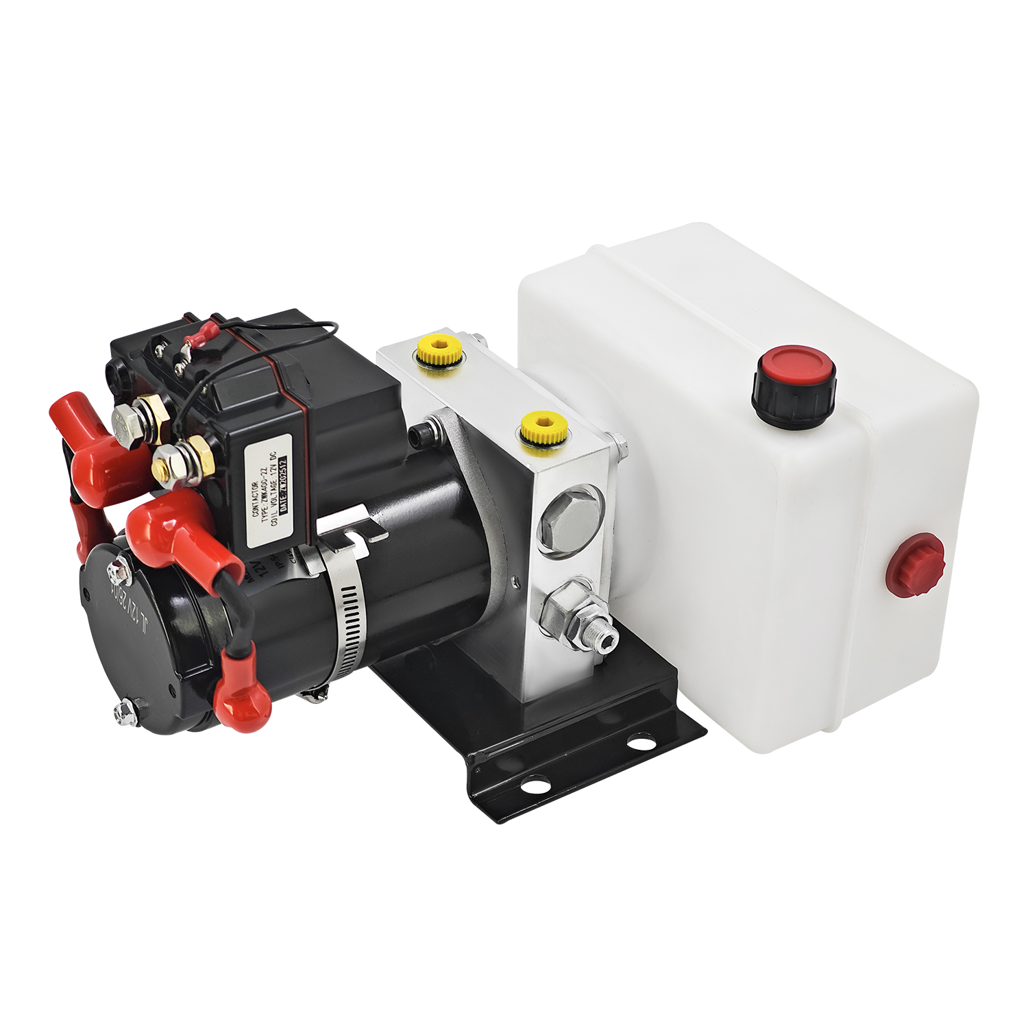 Hydraulic Power Unit with 2.7QT Pump Reservoir Kit for Lippert RV, 12VDC 0.8KW