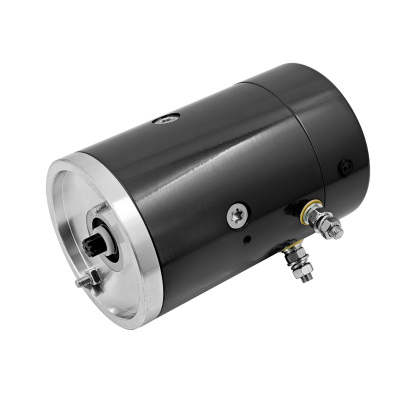 1245-18 Electric Motor Fits for Hydraulic Pumps, 12V DC, 1.6 KW with 2 Terminals 9 Teeth