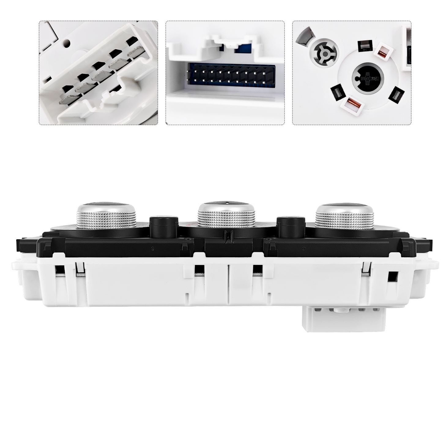 AC Climate Control Module for Ford Focus 2012-2014 Selected Models, HVAC Control Panel w/o ATC & Heated Seats or Dual-Zone A/C (ST)